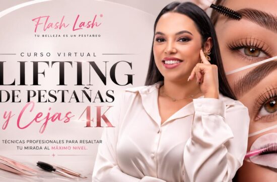 Curso Profesional de Cejas 4k con lifting de pestañas