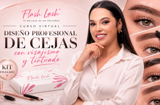 Diseño Profesional de Cejas con Técnica de Visajismo & Kit de diseño y Tinte
